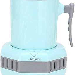 CALANDIS Portable Quick Electric Beverage Cup Cooler Ice Making for Milk Coffee Blue | Mini Fridges | Refrigerators & Freezers-image-23