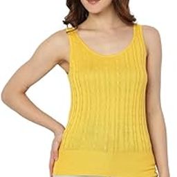 Textured Viscose Round Neck Women's Top-image-73