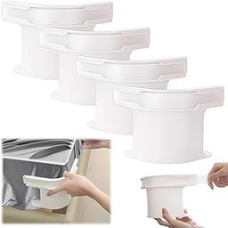 VPGS 4-Piece Bed Sheet Holder with Lock Strips – Heavy Duty Bed Sheet Fasteners, Corner Holders for Mattress Protectors, Blankets, Bedding – Secure and Tidy Fit for All Bed Sizes-picture-0