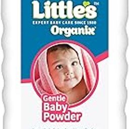 Little's Organix Gentle Baby Powder I Enriched wIth Organic Ingredients - Neem & Aloe Vera extracts I Free from Parabens & Phthalates, Pack of 400g, White-image-81