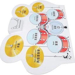 Electronic Drum Kit, Electronic Drum Pads, Digital Electronic Drum Set, Musical Instrument, Beginner Adults for Kids Teens(Color Drum)-18