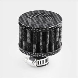 Small K&N Filter Interface Bike CAR Air Filters 12Mm Air Intake Small Head Filter Modified Air Intake Filterr Vent Crankcase Smalll Engine Auto Accessories (CARBON SMALL AIR FILTER)-68