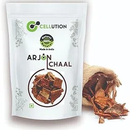 CELLUTION Arjun ki Chaal - 400gm Raw Terminalia Arjuna Bark | Arjun Tree Bark | For Lowers Bad Cholesterol & Supports Heart Health (400 Grams)-image-53