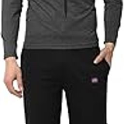 Men Cotton Blend Night Suit Co-Ord Set with Hodded Full Sleeve T-Shirt and Track Pant Pajama Set-Vj-Mns-Ttp-Group18-image-73