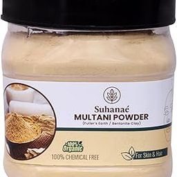 Suhanaé Multani Mitti Powder - 100% Natural Fuller’s Earth | Deep Cleansing Face & Hair Pack | Detoxifies, Fights Acne, Brightens Skin | 350g (Pack of 1)-image-79