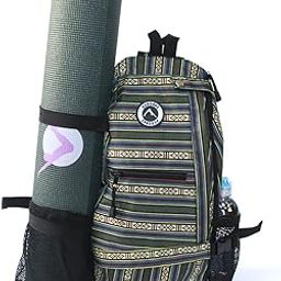Aurorae Yoga Mat Bag. Multi Purpose Cross-Body Sling Back Pack. Mat Sold Separately.-image-53