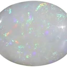IRIS GEMS Natural 7 Carat Fire Opal Stone Original Certified by lab White Firey Opall Stonee 7.70 Ratti Australian Firee Opalite Stonee For Ring Bracelet Double Fire Opal Stone फायर दूधिया पत्थर Dudhiya Pathar White Opal For Ring & Pendant-image-40