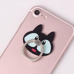 BeFunky Universal Mobile Ring Holder, 360° Rotation/3D Ring Finger Grip for iPhone iPad Samsung LG HTC Nokia Huawei Tablet (Red Lip Cat R348)-picture-16