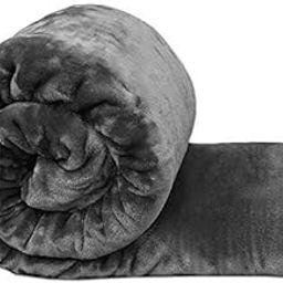 VORACIA 500 TC Super Soft Floral Embossed Printed Mink Single Bed Blanket for Winter, Ultrasoft, Cozy, Lightweight Ac Kambal Bed Blanket (Single, Grey)-image-29