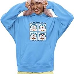I am Lost Doraemon Trending Printed Hoodie for Women and Men-image-3