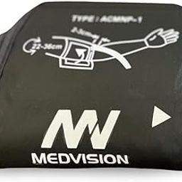 MEDVISION® Digital Bp cuff for blood pressure monitor, spare cuff, replacement cuff, with tube (22-52 cm (XXL))-image-61
