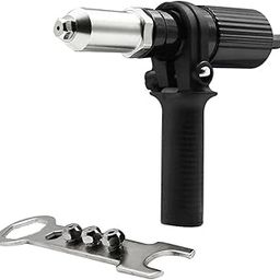 uptodateproducts Electric Rivet Nut Gun Machine Core Pull Rivet Gun Drill Adapter Riveter Insert Nut Tools-15