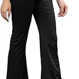 Women's Flared Leggings Pants Casual Dressy Bootcut Palazzo Pants Comfy Stretchy Lounge Yoga Bell Bottoms Fashion-image-21