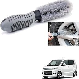 Auto Addict Car Alloy Wheel Cleaner Brush Tyre Rim for Maruti Suzuki Wagonr Stingray-image-27