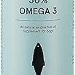 Honst 30% Omega 3 Fish Oil for Dogs - Blue, 99.7% Pure Sardine Oil, Highest Omega 3 for Dogs - All Natural Dog Supplement formulated by Canine Nutritionists.-image-67