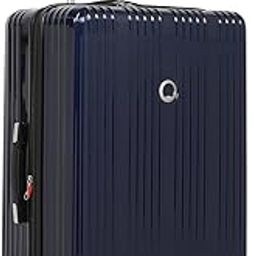 IRINE 78 CM Large Check-in Polycarbonate and Expandable 4 Double Wheels Navy Blue Hard-Sided Trolley Bag/Suitcase/Luggage-13