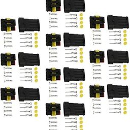 THE STYLE SUTRA® 10 Kit 4 Pin Way Sealed Waterproof Electrical Wire Connector Plug Terminal | Parts & Accessories | Car & Truck Parts | Other Parts-image-81