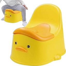 SKYLOFTS Baby Potty Training Seat Potty Chair for Kids Toilet Seat for Kids with Removable Tray Potty Seat for Kids 1-3 Years,1 Count,Yellow-image-14