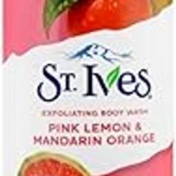 St. Ives Exfoliating Body Wash| Pink Lemon & Mandarin Orange extracts |Shower gel For Women|100% Natural Extracts | Cruelty Free | Paraben Free |650ml, Transparent-image-53