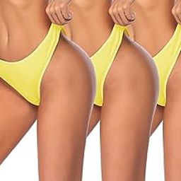 Women's Seamless No Show Thong Panties Comfortable Breathable Pack of 3 Underwear-image-12
