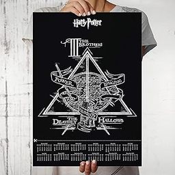 MC SID RAZZ Harry Potter Wall Calendar 2023: A3 Size, Officially Licensed by Warner Bros, USA (Triangle) - Ideal Gift for Special Occasions!-13