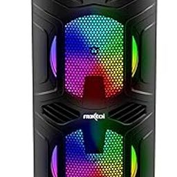 FRONTECH Wireless Bluetooth Speaker with RGB Lights | Upto 2 Hours Playback Time | Dual 5W Drivers | USB/TF/FM Radio/Aux/Microphone Connectivity | 1200 mAh Battery | 1 Year Warranty (SW-0068,Black)-image-22