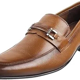 mochi Men Leather Moccasin/Formal Shoes-picture-4
