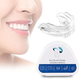 ELBME® Teeth Aligners for Straightening Teeth, Dental Orthodontic Braces, Mouth Guard for Teeth Grinding, Teeth Braces with Storage Case (STAGE D3 Hard)_2-17