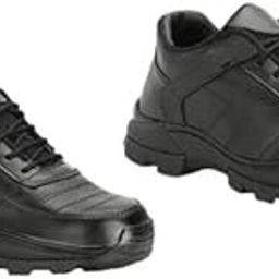 STONIX® Gola Industrial Safety Shoes Men's(PACK OF 2) | Sports Look & Genuine Leather | Lightweight Steel Toe | Slip Resistant & Comfortable, (Combo, Black,Size 10)-image-45