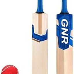 GNR daylite Wooden Cricket Bat with Ball for Kids Size 3 Pack of 1 (Multi-Color) 5-8 Years Boys-image-2