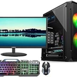 CHIST Gaming/Designing Desktop Core i5 4Th Gen16GB RAM GT 730 DDR5 Graphic Card 256GB NVMe SSD 1TB HDD 22 Inch Led HD Monitor Keyboard Mouse Wi-Fi Bluetooth-16