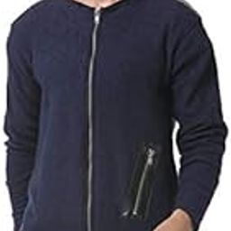 Cotton Blend Men Zip Casual Standard Length Jacket-picture-10