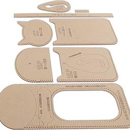 Generic Acrylic Template, Easy to Store Accurate Easy to Use Durable Clear Wallet Stencil for Family for Wallet for Bag Accessories for Friends-image-11