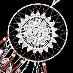 CALANDIS™ Indian Dream Catcher 15cm Circle Pendant for Wall Home Hanging Decoration | Non-Native American Crafts | Native American: US | Cultures & Ethnicities-image-7