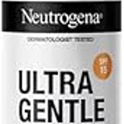 Neutrogena Ultra Gentle Daily Moisturiser SPF 15 | Glycerine based | Light Weight & Non Greasy | UVA & UVB Protection | Parabens Free | Fragrance Free | Dry & Sensitive Skin | 100ml-image-81