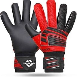 Nivia Torrido Football GK Gloves - XL-Black/Red-image-44