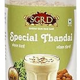 SGRD Badam Drink mix Thandai Powder with Almonds, Pistachios, Cashews, Saffron & Rose Petals | No Artificial Flavors | Traditional Badam Milk Mix-image-40
