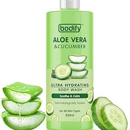 Aloe Vera & Cucumber Ultra Hydrating Body Wash, 250 Ml | Soothe & Calm | Paraben Free | All Skin Types-image-31