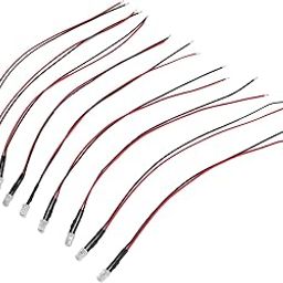 Light-Emitting Diode, Pre-Wired DIY Light-Emitting Diode Widely Applicable for Decoration with 120 Degree Light Angle (White Light)-27
