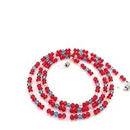 Neck Chain Cord For Eyeglass Sunglasses Frame Spectacle Frame Red Sky Multi Colour-image-98