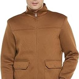Men's Regular Fit Knitted Cotton Blend Jacket - Soft, Warm & Stylish Winter Outerwear-image-37