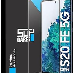 SupCares Military-Grade Gorilla Tempered Glass Screen Protector for Samsung Galaxy S20 Fe (6.5 Inch) With Installation Kit | Edge to Edge Coverage | Black-8