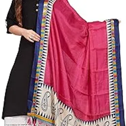 rani saahiba Women's Printed Art Silk Dupatta-picture-29