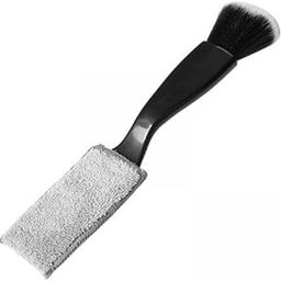 SECRET DESIRE 2Xsoft Double Headed Car Detailing Brush Dashboard Fan Keyboard Duster Black-image-19
