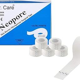 Dr Care Quality Neopore Surgical Paper Tape 12 rolls (1 Inch), 12 Count (Pack of 1)-20