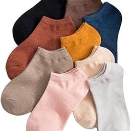 Colourful Cotton Blend Fully Stretchable Moisture Absorbent Free Size Socks for Women Pack of 5-image-32