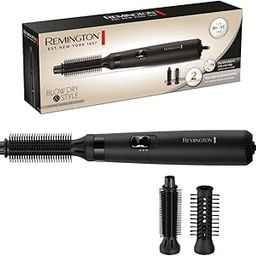 Remington 400 Watts Hot Air Brush Airstyler AS7100 | Blow Dry & Style For Shape & Fullness | 2 Round Brushes 19Mm & 25Mm | 2 Heat & Fan Settings | Ideal For Short Hair | Black-image-36