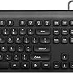 ZEBRONICS JUDWAA 880 Wired USB Keyboard & Mouse Combo, Plug & Play, 105 +12 Integrated Multimedia Keys, 3 Button Mouse, 1000 DPI, High Precision, Advanced Optical Sensor-29