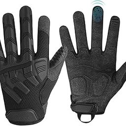 Hard Full Finger Motorcycle Glove, Touch Screen Gloves for Motorbike Cycling Climbing Camping for Work Outdoor Sports Cycling Bike Motorcycle Running Gloves Touch Screen-image-35