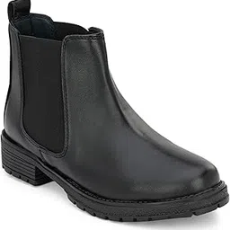 afrojack Women's Chelsea Boots | Synthetic High Ankle Shoes w1700-picture-14